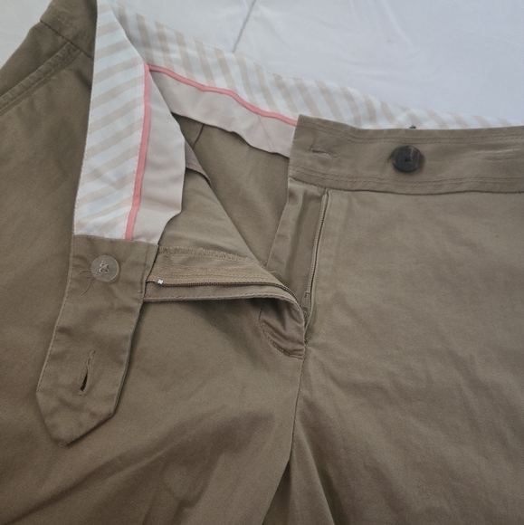 🔥 2/$9 or 3/$13  George Women's Tan Wide-Leg Cropped Pants - Picture 3 of 8